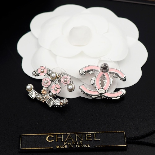 Replica Chanel Earrings For Women #1234191 $25.00 USD for Wholesale