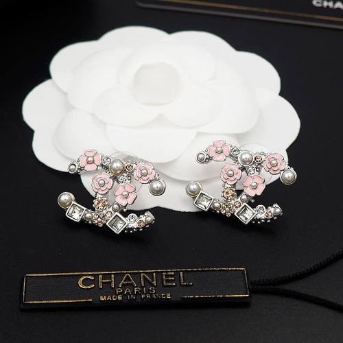 Replica Chanel Earrings For Women #1234191 $25.00 USD for Wholesale