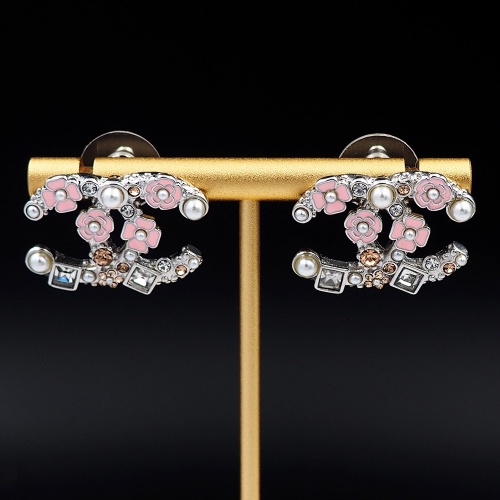 Replica Chanel Earrings For Women #1234191 $25.00 USD for Wholesale