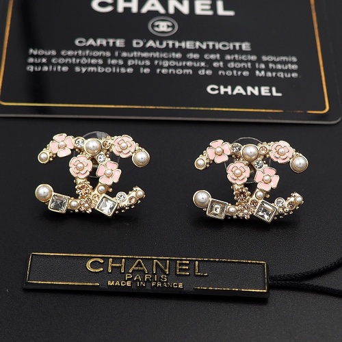 Chanel Earrings For Women #1234192 $25.00 USD, Wholesale Replica Chanel Earrings