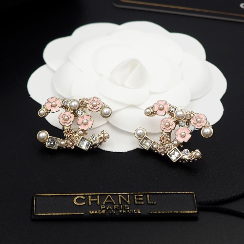 Replica Chanel Earrings For Women #1234192 $25.00 USD for Wholesale