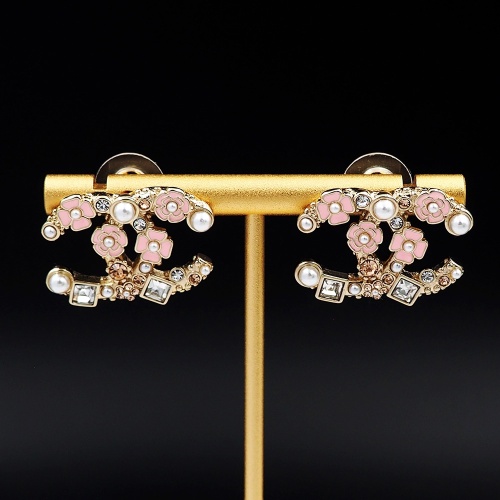 Replica Chanel Earrings For Women #1234192 $25.00 USD for Wholesale