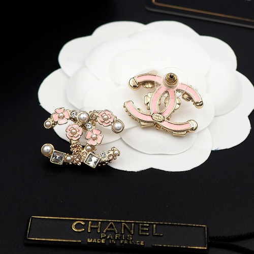 Replica Chanel Earrings For Women #1234192 $25.00 USD for Wholesale