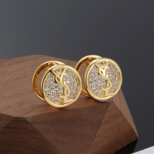 Yves Saint Laurent YSL Earrings For Women #1234215 $25.00 USD, Wholesale Replica Yves Saint Laurent YSL Earrings