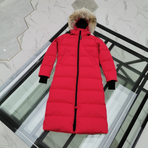 Canada Goose Down Feather Coat Long Sleeved For Unisex #1234324 $170.00 USD, Wholesale Replica Canada Goose Down Feather Coat