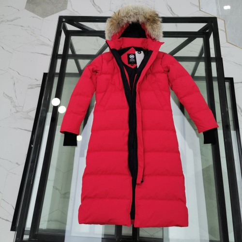 Replica Canada Goose Down Feather Coat Long Sleeved For Unisex #1234324 $170.00 USD for Wholesale