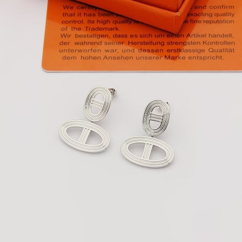 Hermes Earrings For Women #1234341 $25.00 USD, Wholesale Replica Hermes Earrings