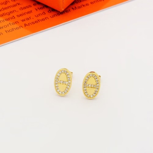 Hermes Earrings For Women #1234344 $25.00 USD, Wholesale Replica Hermes Earrings