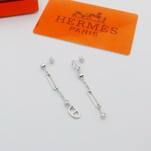 Hermes Earrings For Women #1234355 $25.00 USD, Wholesale Replica Hermes Earrings