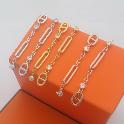 Replica Hermes Earrings For Women #1234355 $25.00 USD for Wholesale