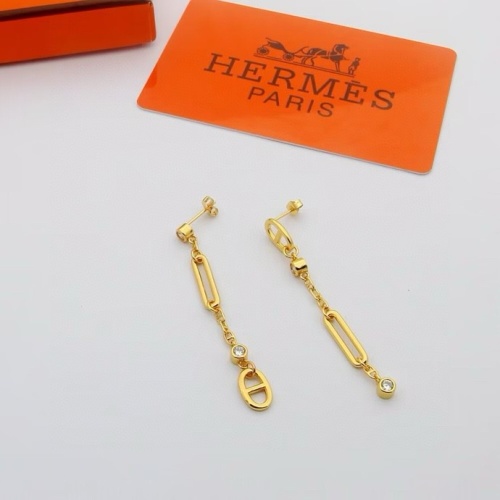 Hermes Earrings For Women #1234356 $25.00 USD, Wholesale Replica Hermes Earrings