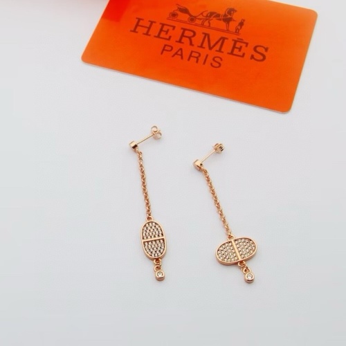 Hermes Earrings For Women #1234358 $27.00 USD, Wholesale Replica Hermes Earrings