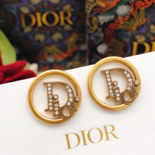 Christian Dior Earrings For Women #1234397 $25.00 USD, Wholesale Replica Christian Dior Earrings