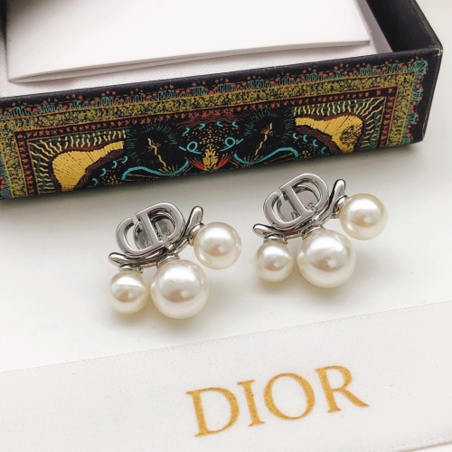 Replica Christian Dior Earrings For Women #1234414 $29.00 USD for Wholesale