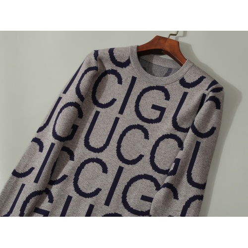 Replica Gucci Sweaters Long Sleeved For Men #1234432 $45.00 USD for Wholesale