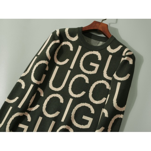 Replica Gucci Sweaters Long Sleeved For Men #1234433 $45.00 USD for Wholesale