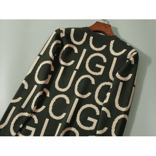 Replica Gucci Sweaters Long Sleeved For Men #1234433 $45.00 USD for Wholesale