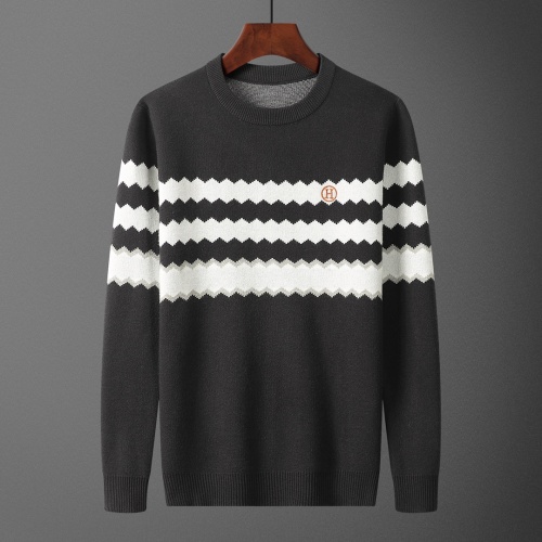 Hermes Sweaters Long Sleeved For Men #1234434 $45.00 USD, Wholesale Replica Hermes Sweaters