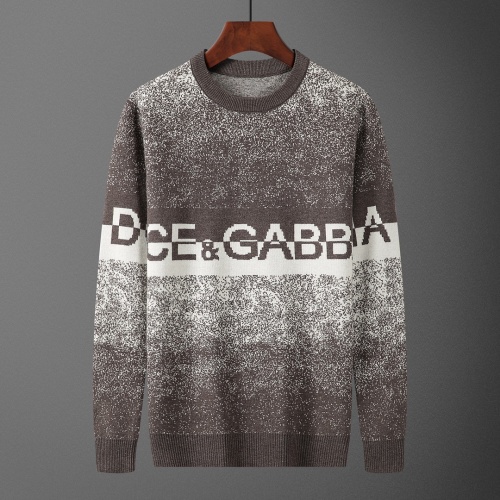 Dolce &amp; Gabbana D&amp;G Sweaters Long Sleeved For Men #1234437 $45.00 USD, Wholesale Replica Dolce &amp; Gabbana D&amp;G Sweaters