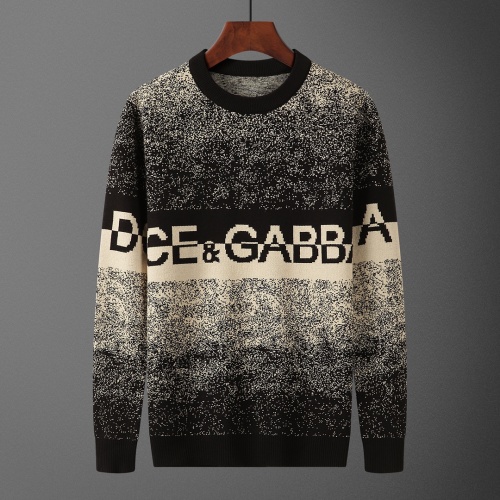 Dolce &amp; Gabbana D&amp;G Sweaters Long Sleeved For Men #1234438 $45.00 USD, Wholesale Replica Dolce &amp; Gabbana D&amp;G Sweaters