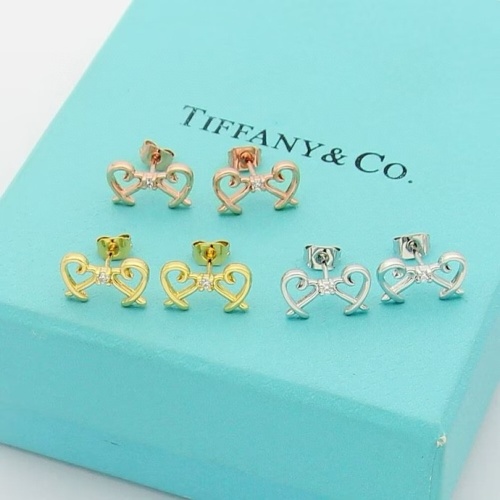 Replica Tiffany Earrings For Women #1234574 $25.00 USD for Wholesale