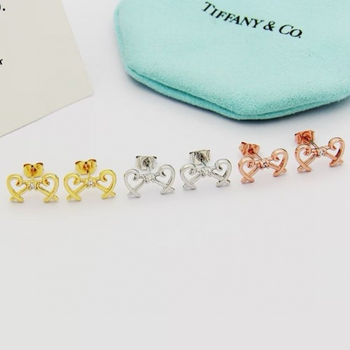 Replica Tiffany Earrings For Women #1234574 $25.00 USD for Wholesale