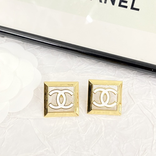 Replica Chanel Earrings For Women #1234587 $32.00 USD for Wholesale