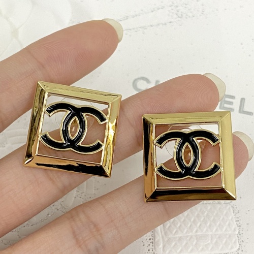 Replica Chanel Earrings For Women #1234588 $32.00 USD for Wholesale