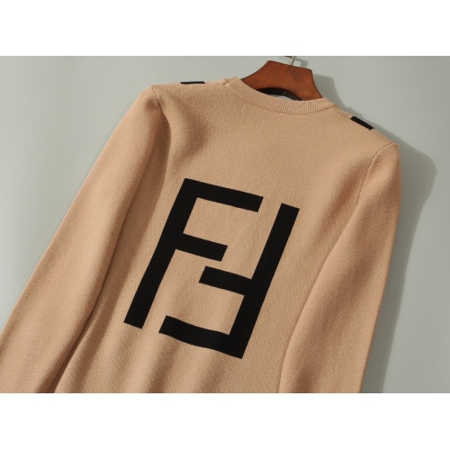 Replica Fendi Sweaters Long Sleeved For Men #1234589 $45.00 USD for Wholesale