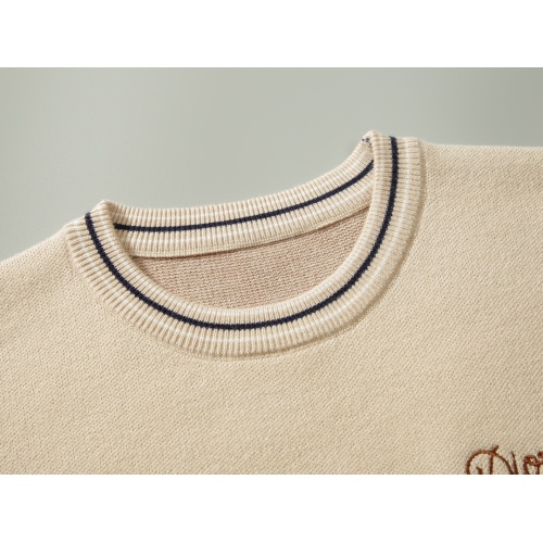 Replica Christian Dior Sweaters Long Sleeved For Men #1234591 $45.00 USD for Wholesale