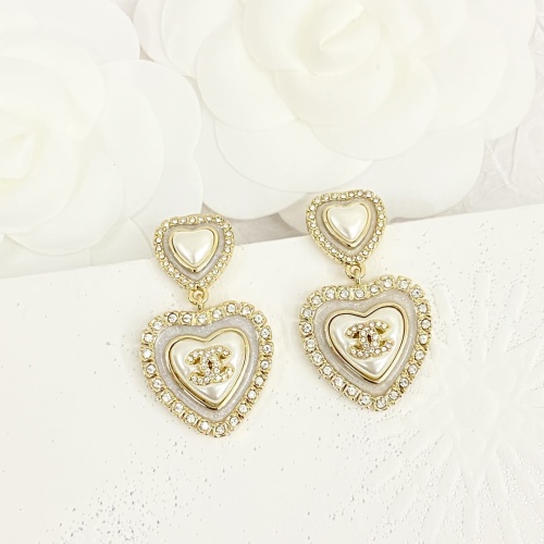 Chanel Earrings For Women #1234592 $40.00 USD, Wholesale Replica Chanel Earrings