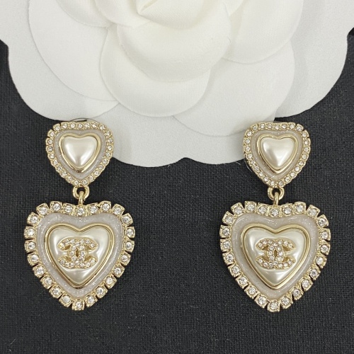 Replica Chanel Earrings For Women #1234592 $40.00 USD for Wholesale