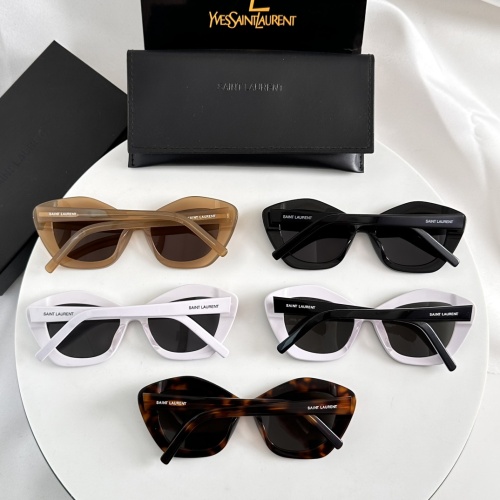 Replica Yves Saint Laurent YSL AAA Quality Sunglasses #1234608 $48.00 USD for Wholesale