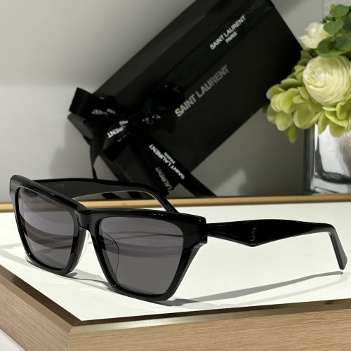 Yves Saint Laurent YSL AAA Quality Sunglasses #1234643 $56.00 USD, Wholesale Replica Yves Saint Laurent YSL AAA Quality Sunglasses