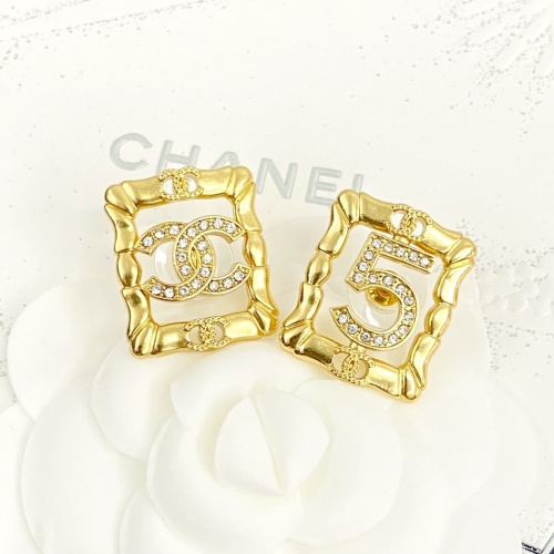 Replica Chanel Earrings For Women #1234647 $27.00 USD for Wholesale