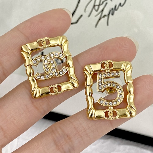 Replica Chanel Earrings For Women #1234647 $27.00 USD for Wholesale