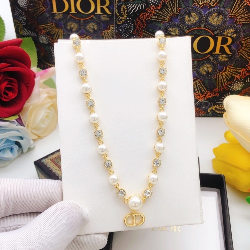 Replica Christian Dior Necklaces For Women #1234656 $38.00 USD for Wholesale