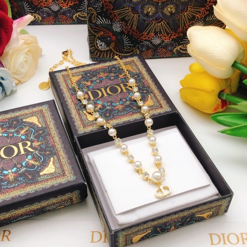 Replica Christian Dior Necklaces For Women #1234656 $38.00 USD for Wholesale