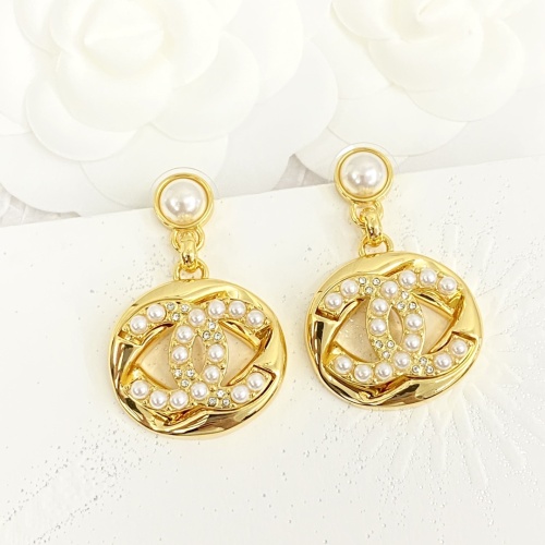 Replica Chanel Earrings For Women #1234669 $38.00 USD for Wholesale