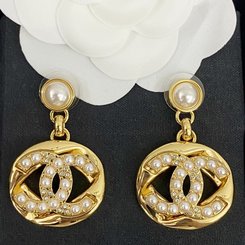 Replica Chanel Earrings For Women #1234669 $38.00 USD for Wholesale