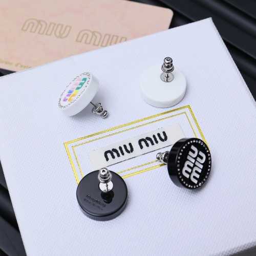 Replica MIU MIU Earrings For Women #1234692 $27.00 USD for Wholesale