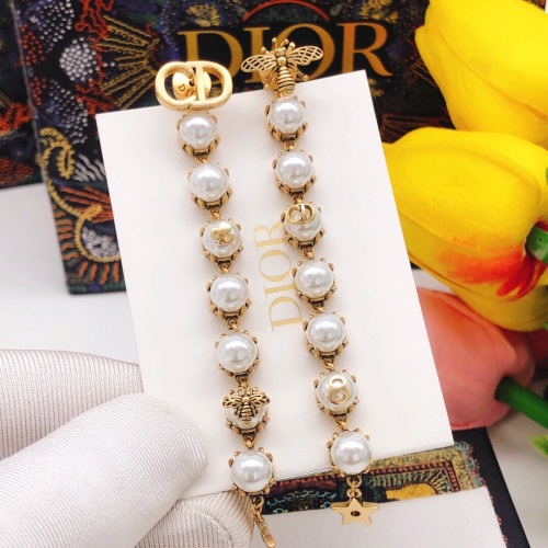 Replica Christian Dior Earrings For Women #1234710 $27.00 USD for Wholesale