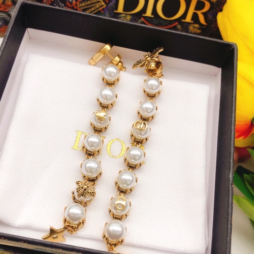 Replica Christian Dior Earrings For Women #1234710 $27.00 USD for Wholesale