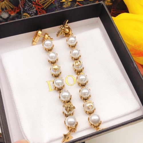 Replica Christian Dior Earrings For Women #1234710 $27.00 USD for Wholesale