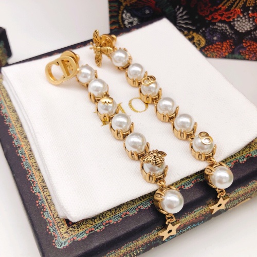 Replica Christian Dior Earrings For Women #1234710 $27.00 USD for Wholesale