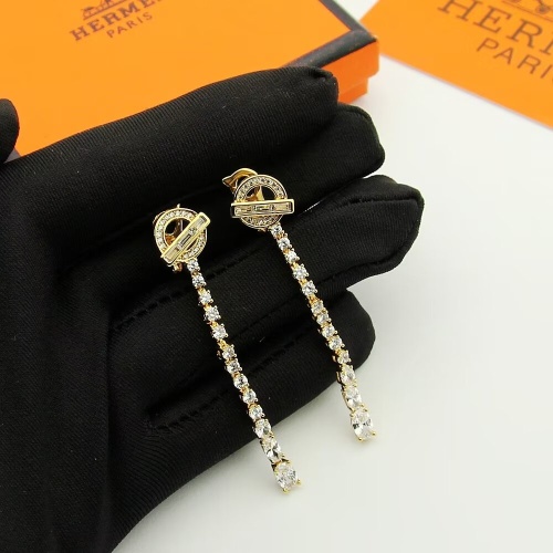 Replica Hermes Earrings For Women #1234712 $32.00 USD for Wholesale