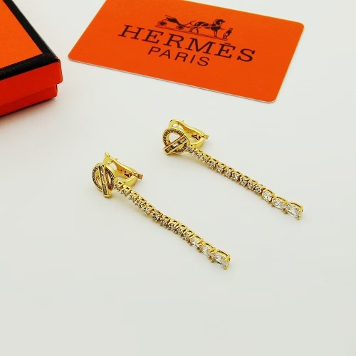 Hermes Earrings For Women #1234713 $32.00 USD, Wholesale Replica Hermes Earrings