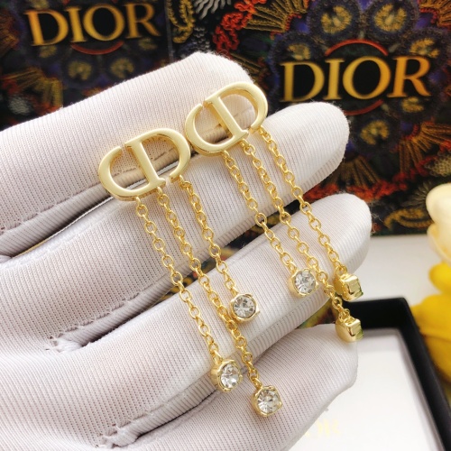 Replica Christian Dior Earrings For Women #1234723 $27.00 USD for Wholesale