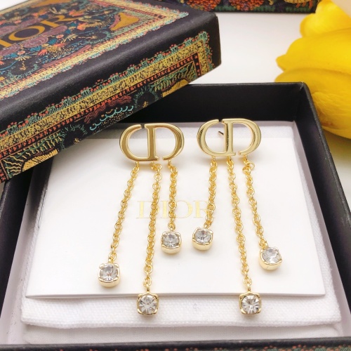 Replica Christian Dior Earrings For Women #1234723 $27.00 USD for Wholesale