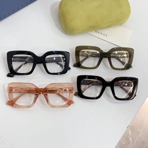 Replica Gucci Fashion Goggles #1234729 $60.00 USD for Wholesale